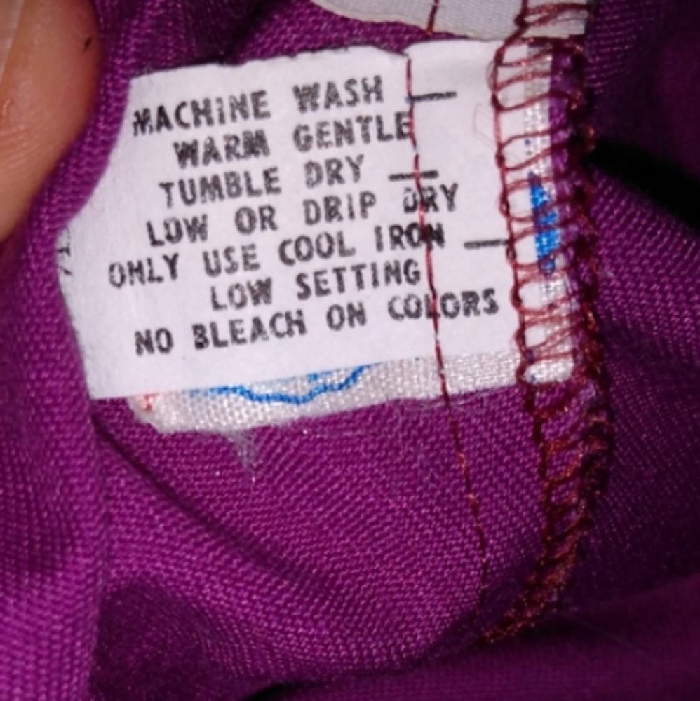 Russ Purple Midi Skirt Sz M - Picture 2 of 7
